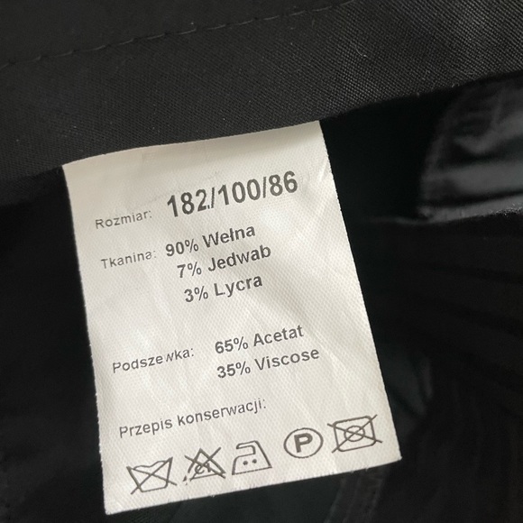 Men’s European Charcoal Suit - Picture 4 of 15